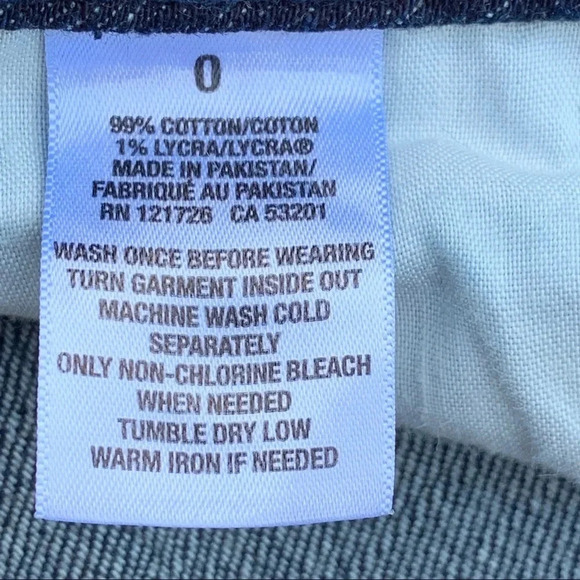 Aeropostale Dark Wash Distressed Jean Shorts - Picture 10 of 10